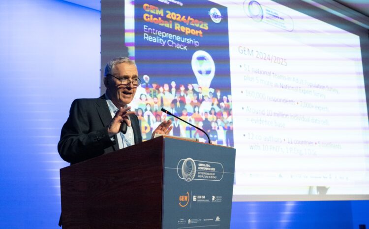  Informe Global GEM 2024/25: «Entrepreneurship Reality Check», presentado por Stephen Hill